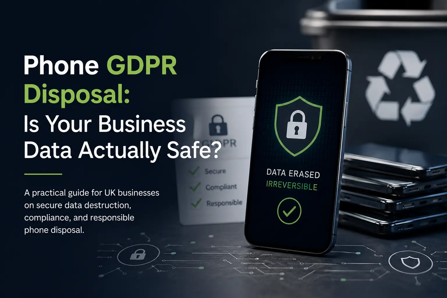 Phone GDPR: secure data disposal guide
